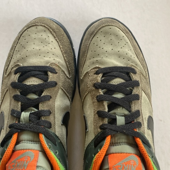 NIKE Men’s DunkLow CL Green Adventure Park Sneakers 304714-301 Size11 US - Picture 7 of 11